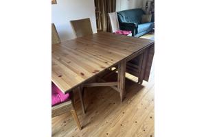 Eettafel, uitklapbaar