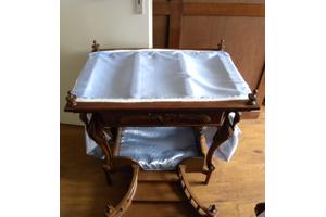 Eikenhouten honden hemelbed