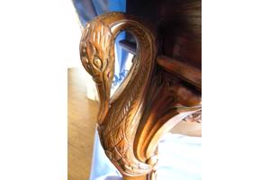 Eikenhouten honden hemelbed