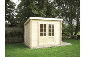 NIEUW Blokhut 3030L lessenaarsdak.