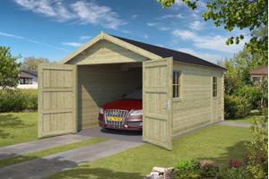 Garage Dillon 300x540 Onbehandeld vuren