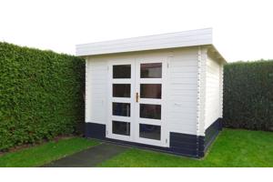 NIEUW moderne blokhut 325 M te koop