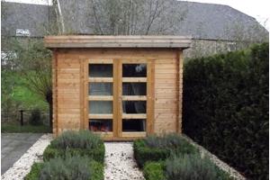 NIEUW moderne blokhut 325 M te koop