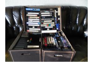 VHS videobanden -  veel zelf opgenomen banden