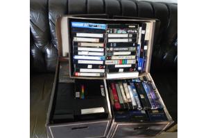 VHS videobanden -  veel zelf opgenomen banden