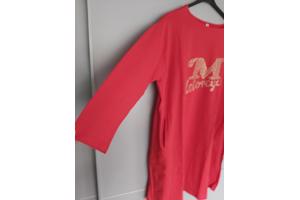 Arino sweatjurk motorcycle strass steentjes rood XL/XXL