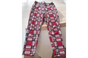 Emery Rose legging geruit rood XL