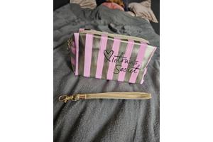 Victoria secret toilettas Licht Roze/Goud