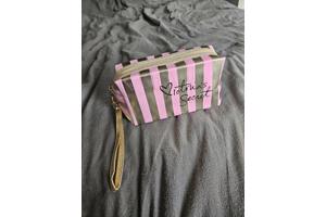 Victoria secret toilettas Licht Roze/Goud