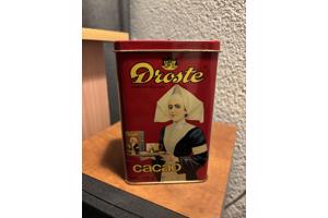 Droste cacao blik afm. 8,5 x 13,5 x 5,5 cm