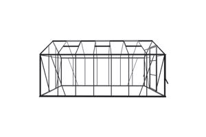 Tuinkas Kate V zwart VG 3mm