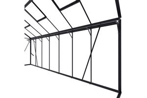 Tuinkas Kate V zwart VG 3mm