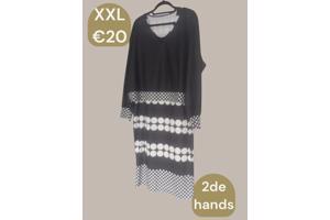 2 delige jurk set xxl