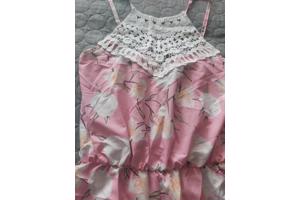 Just me playsuit roze ibiza style one size