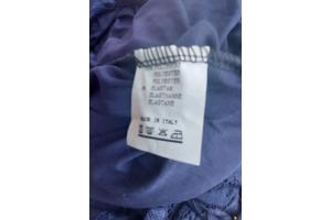 Blauw kanten jurk, maat 40