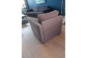 Bank 3,5 zits  en stoel