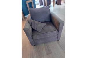 Bank 3,5 zits  en stoel