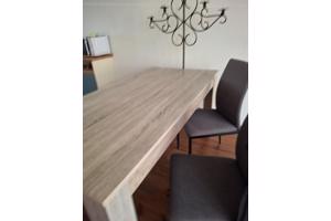 Eettafel Grijs 150x80