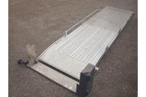 Oprijplaat rampe opvouwbaar aluminium