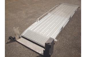 Oprijplaat rampe opvouwbaar aluminium