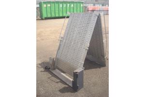 Oprijplaat rampe opvouwbaar aluminium