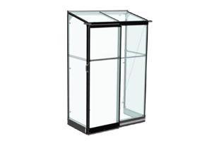 Tuinkas Qube LT 24, zwart, VG 3mm + PC 6 mm