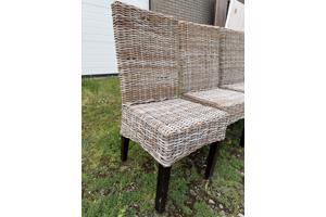 Rotan stoelen 4 st
