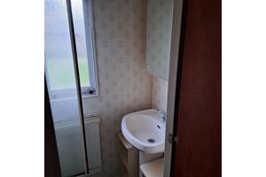 Te koop stacaravan 11 x 3,70 meter