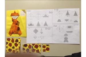 fimoklei, filigraan en origami papier