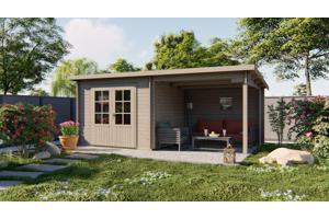 Blokhut - Tuinhuis Chappo | 28 mm | vuren onbehandeld