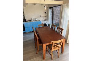 Eethoek met 4 of 6 stoelen