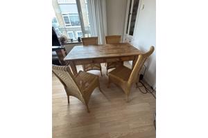 Salontafel hout (l) 120x (b) 70x (h) 50