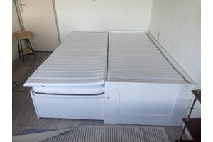 Uitschuifbank Bedbank Ikea Brimnes