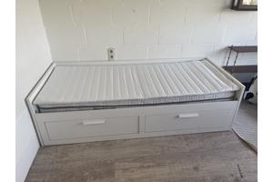 Uitschuifbank Bedbank Ikea Brimnes