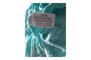 Sport jumpsuit mintgroen S/M