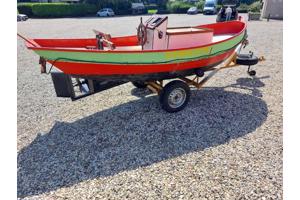 Mooie Stalen Sloep Vlet Replica Kameleon Met Inboard Diesel