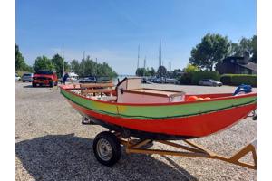 Mooie Stalen Sloep Vlet Replica Kameleon Met Inboard Diesel