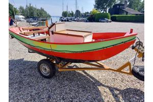 Mooie Stalen Sloep Vlet Replica Kameleon Met Inboard Diesel