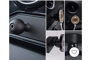 Auto lader montage zonder boren