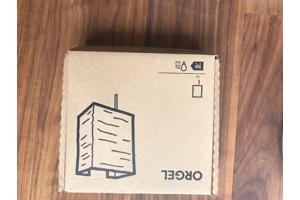 Ikea papieren wandlamp "orgel"