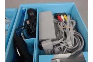 Nintendo Wii (zwart) + Wii sports +  Wii Wild Adventures
