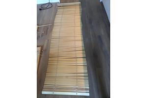4 stuks houten ikea lamellen 60cm breed 220cm hoog