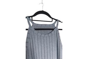 mouwloze jurk lichtblauw 2XL