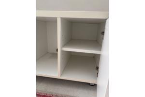 Wit mdf televisiemeubel maatwerk