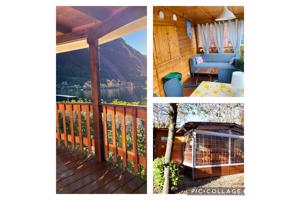 Vakantie italie , luganomeer, Comomeer, aan het strand 🏖