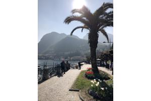 Vakantie italie , luganomeer, Comomeer, aan het strand 🏖