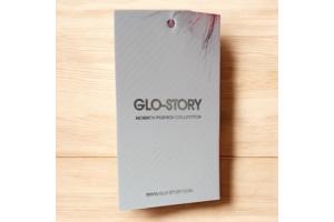 Glo-Story winter jas lang rood M