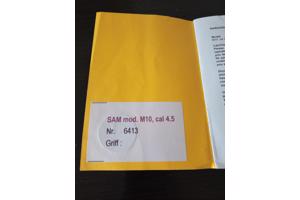 SAM M10 PCP pistool (lees beschrijving!)