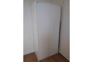 IKEA Kledingkast "Kleppstad" wit79x176cm (ophalen Den Bosch)