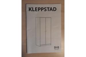 IKEA Kledingkast "Kleppstad" wit79x176cm (ophalen Den Bosch)